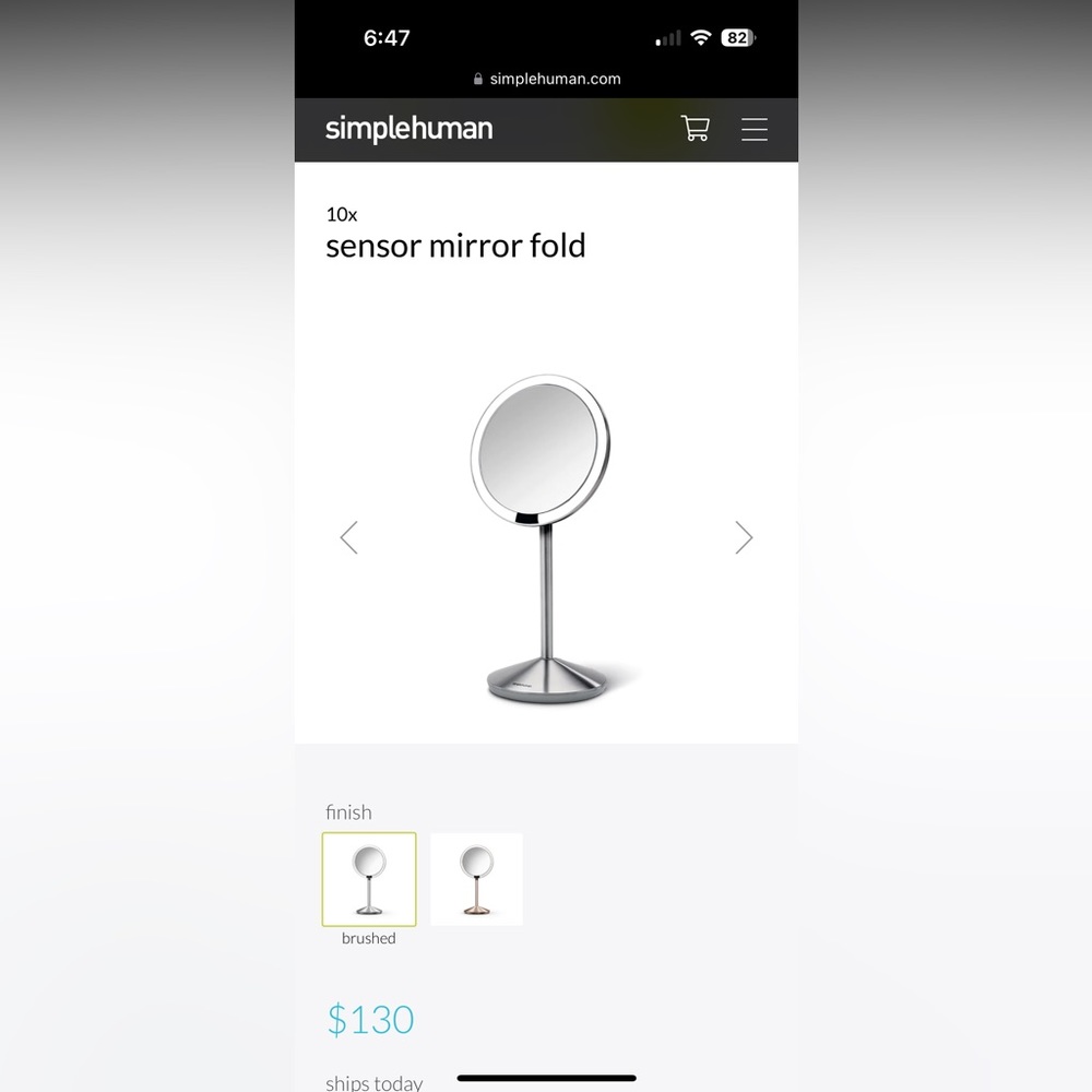 Simple Human Mirror